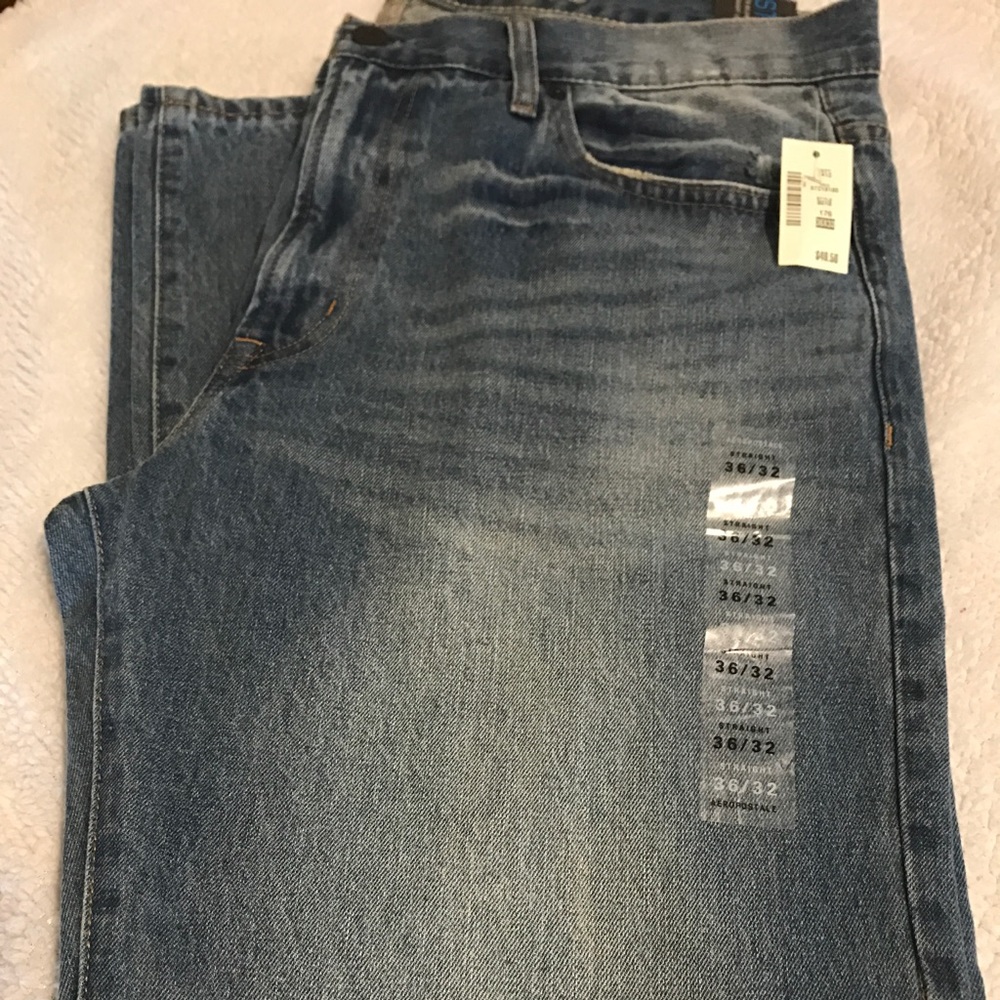 Aeropostale Men's Faded Jeans